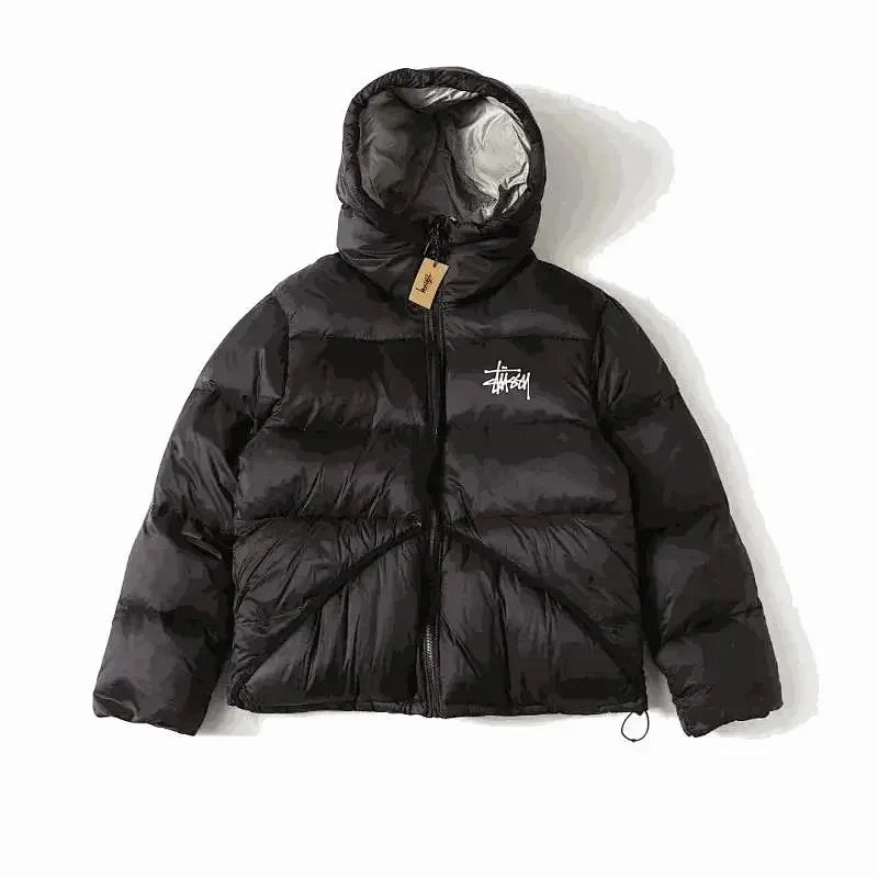 Kakobuy spreadsheet Stussy jackets - Stussy Hooded Contrast-Lining Puffer Jacket product image