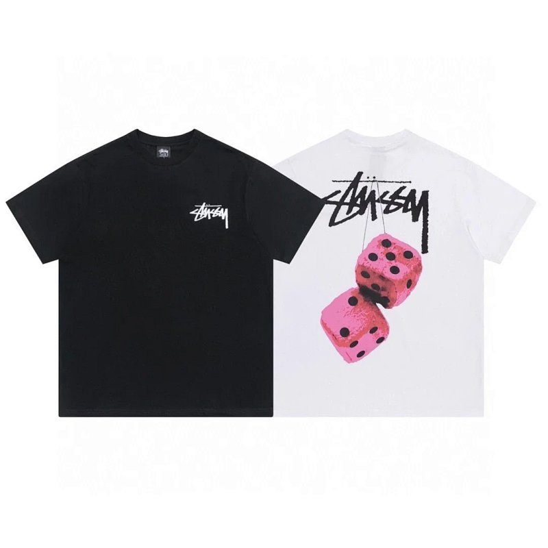 Kakobuy spreadsheet Stussy t-shirts - Stussy Fuzzy Dice Graphic T-Shirt product image