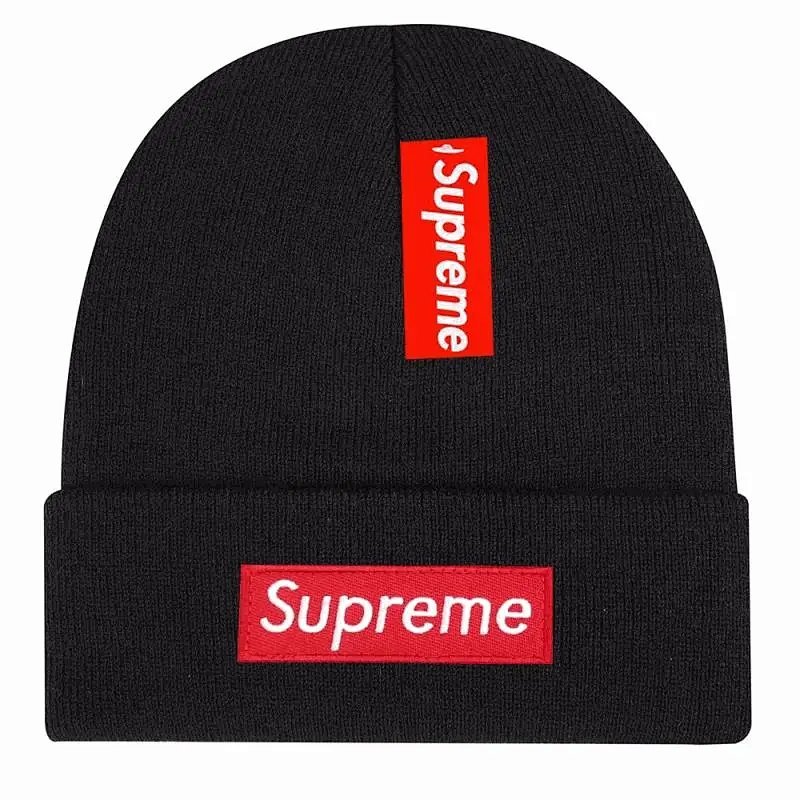 Kakobuy spreadsheet Supreme accessories - Supreme Logo Patch Ribbed Knit Beanie Hat product image