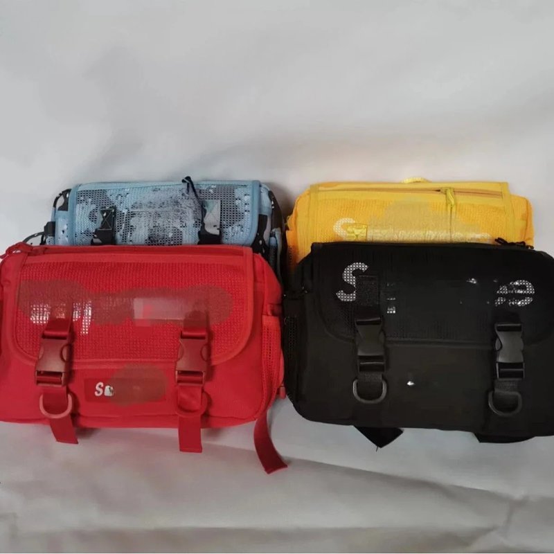 Kakobuy spreadsheet Supreme bags - Supreme Camo and Solid Color Mesh Pocket Utility Waist Bag product image
