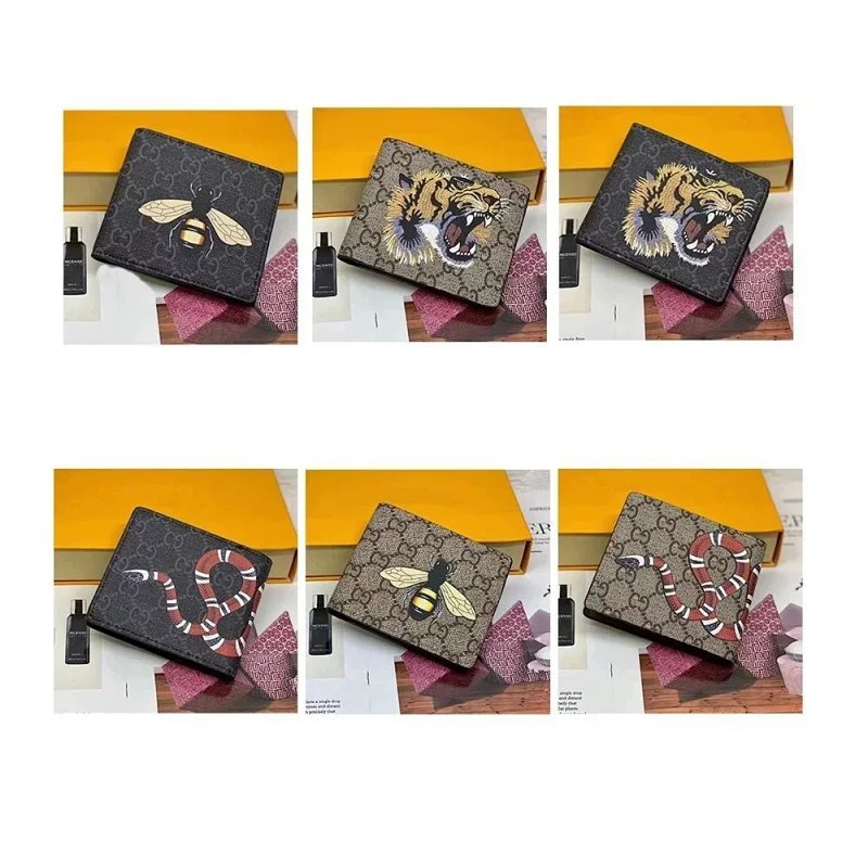 Kakobuy spreadsheet Supreme bags - Supreme GG Monogram Canvas Animal Motif Bifold Wallet product image