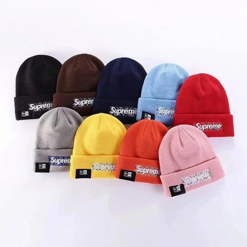 Kakobuy spreadsheet Supreme hoodies - Supreme New Era Bandana Box Logo Beanie product image