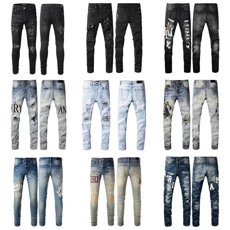 Kakobuy spreadsheet Supreme pants - Supreme Distressed Ripped Slim-Fit Jeans product image