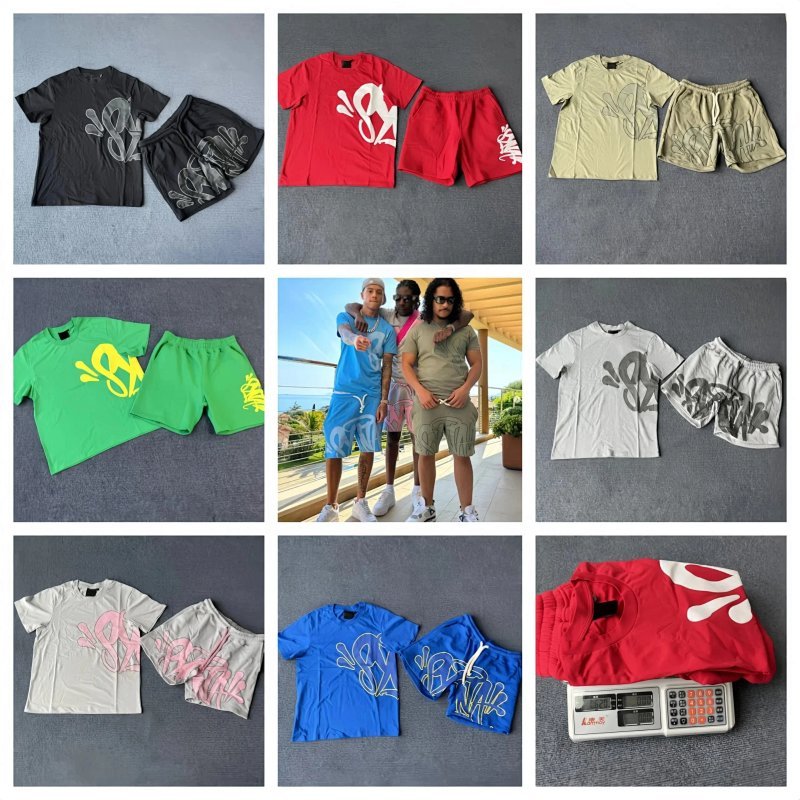 Kakobuy spreadsheet Syna World pants - Syna World Graffiti Print T-Shirt and Shorts Set product image