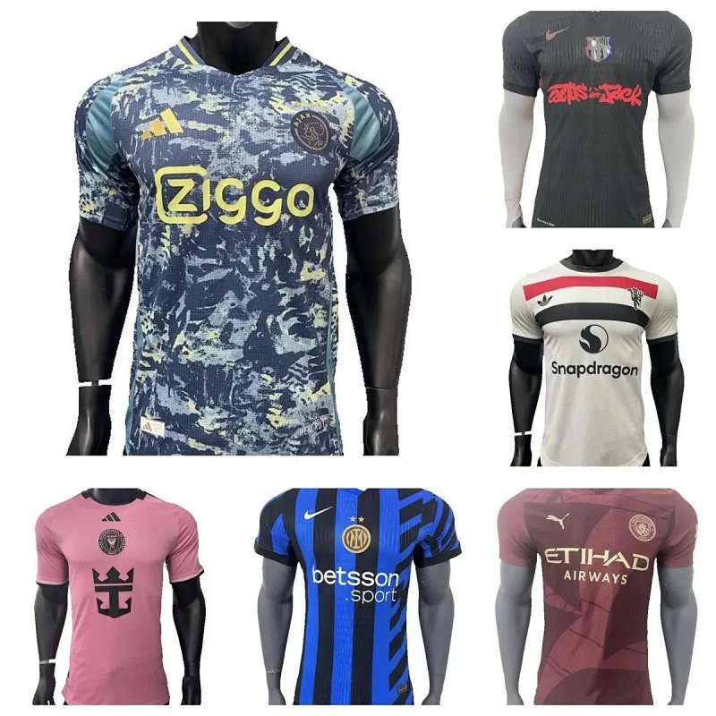 Kakobuy spreadsheet jerseys - 2024/25 Player Edition Assorted Club Designs Short Sleeve Football Jerseys product image