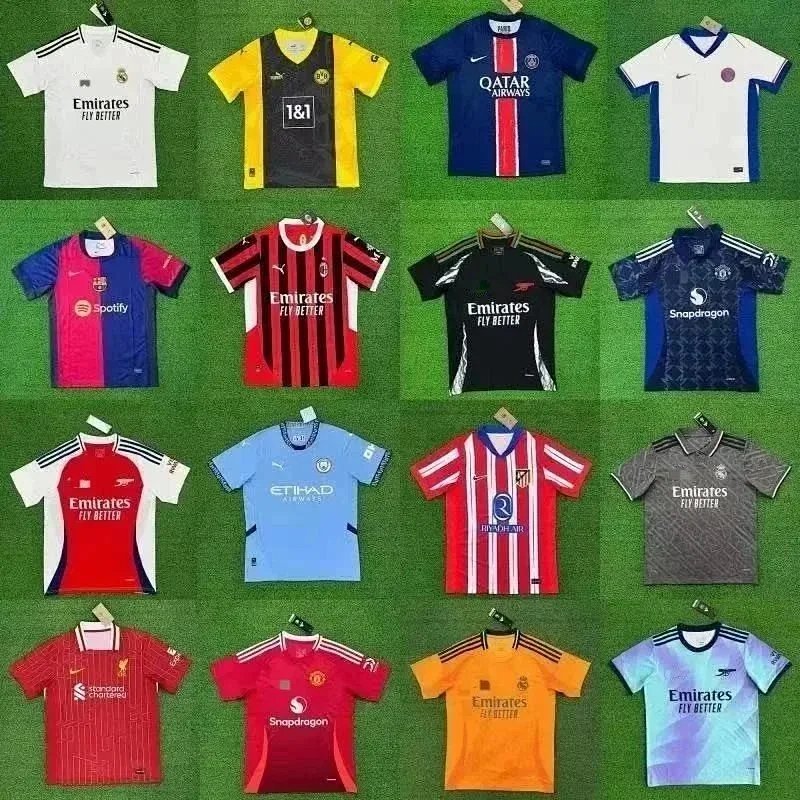 Kakobuy spreadsheet jerseys - 24-25 Season Assorted Club Designs Short Sleeve Football Jerseys product image