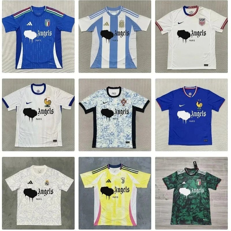 Kakobuy spreadsheet jerseys - Angels Paris Graphic Print Soccer Jersey product image