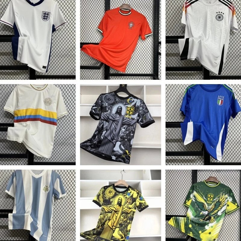 Kakobuy spreadsheet jerseys - Assorted Graphic Print Fan Version Football Jersey product image