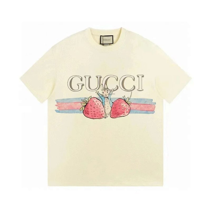 Kakobuy spreadsheet t-shirts - Cream Graphic Print T-shirt product image
