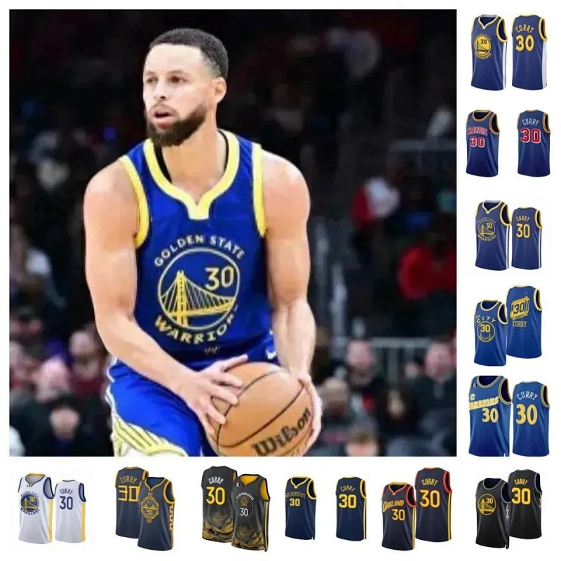Kakobuy spreadsheet jerseys - Golden State Warriors Curry 30 Basketball Jersey product image