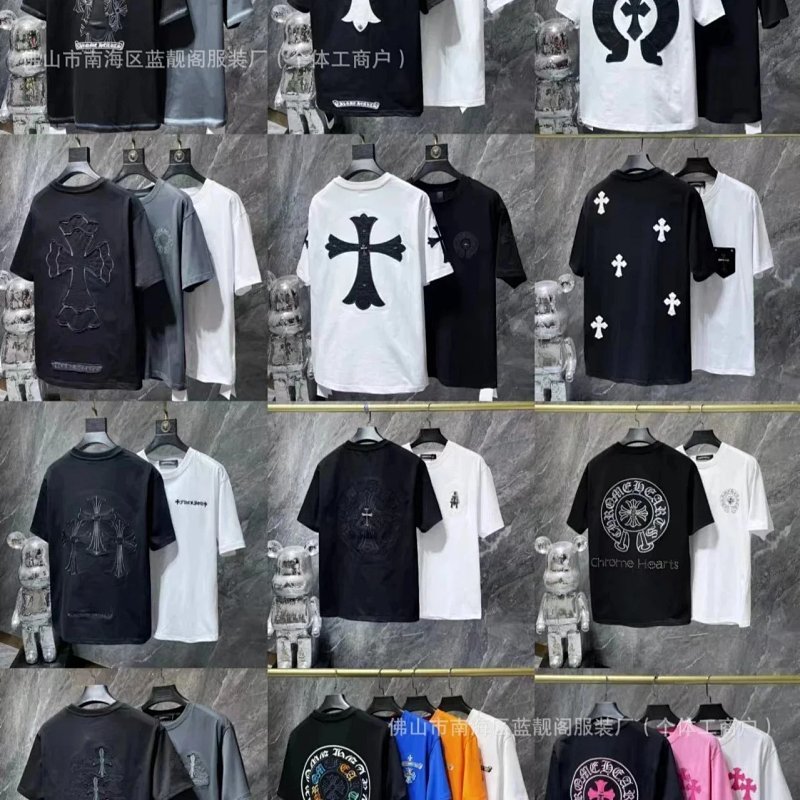 Kakobuy spreadsheet t-shirts - Gothic Cross Graphic Short Sleeve T-Shirt product image