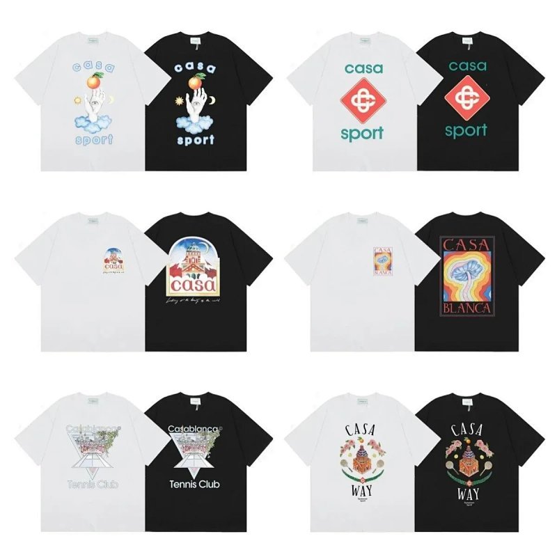 Kakobuy spreadsheet t-shirts - Graphic Print Loose Fit Short-Sleeve T-Shirt product image