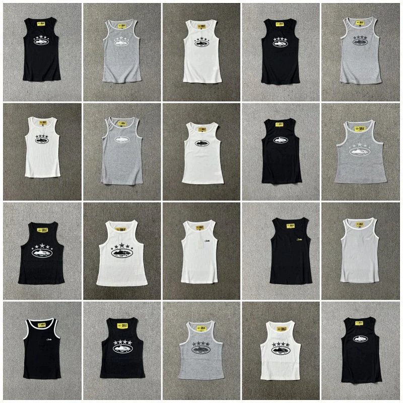 Kakobuy spreadsheet accessories - Graphic Print Ribbed Tank Top product image
