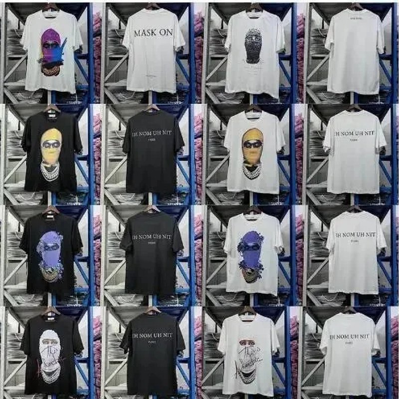 Kakobuy spreadsheet t-shirts - Mask Graphic Print Short Sleeve T-Shirt product image