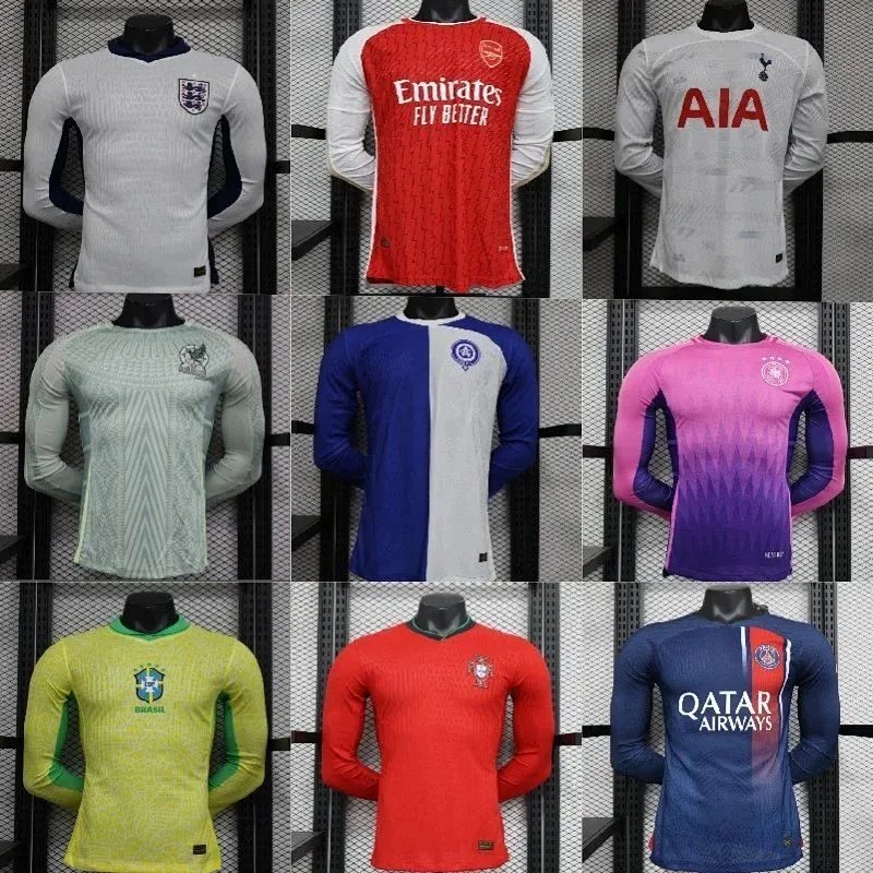 Kakobuy spreadsheet jerseys - Multi-Team Player Edition Long-Sleeve Soccer Jersey product image