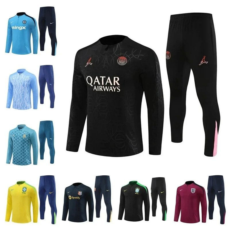 Kakobuy spreadsheet jerseys - Multicolor Football Club Designs Long-Sleeve Training Suit product image