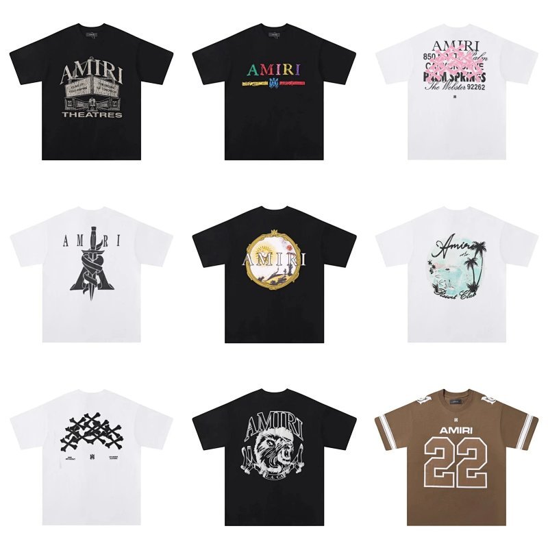 Kakobuy spreadsheet t-shirts - Multicolor Graphic Print Loose Short-Sleeve T-Shirt product image