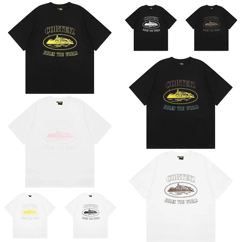 Kakobuy spreadsheet t-shirts - Rules The World Alcatraz Graphic Print T-Shirt product image