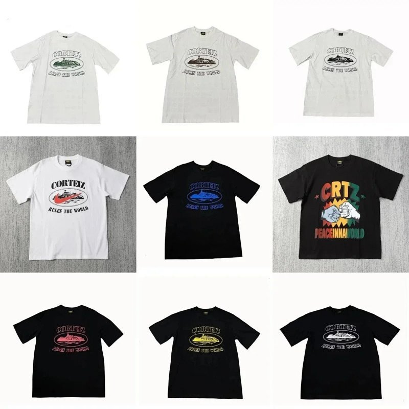 Kakobuy spreadsheet t-shirts - Rules the World Graphic Print Short-Sleeve T-Shirt product image