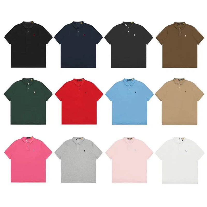 Kakobuy spreadsheet t-shirts - Solid Color Embroidered Polo Shirts product image