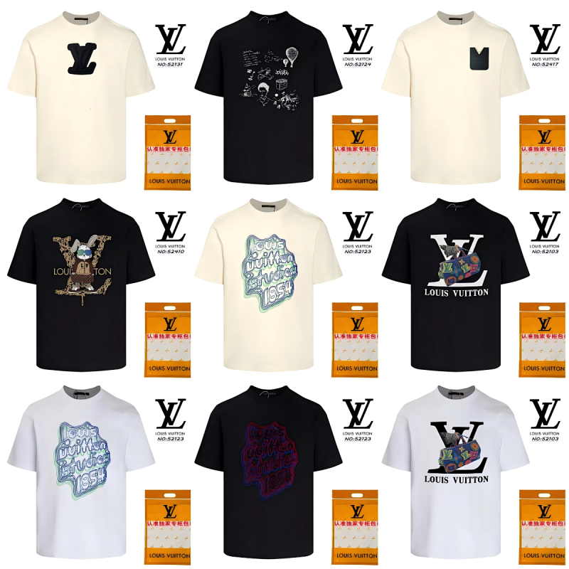 Kakobuy spreadsheet t-shirts - t-shirt-with-monogram-and-artistic-prints product image