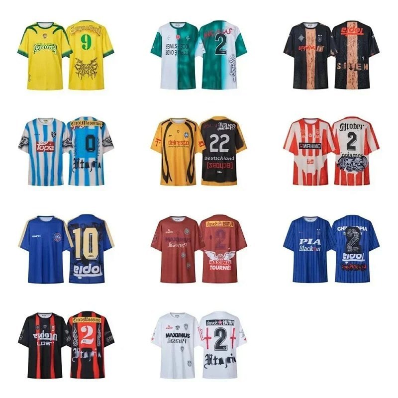 Kakobuy spreadsheet jerseys - Utopia Circus Maximus Graphic Print Soccer Jersey product image