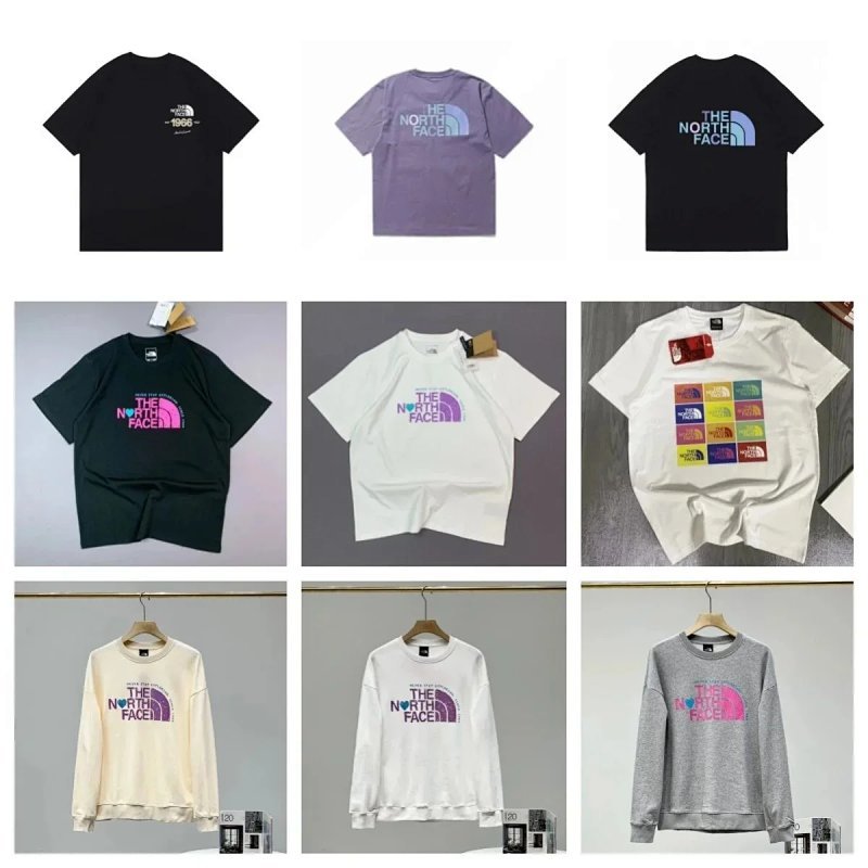 Kakobuy spreadsheet The North Face t-shirts - The North Face Multicolor Graphic Print Casual T-Shirt product image