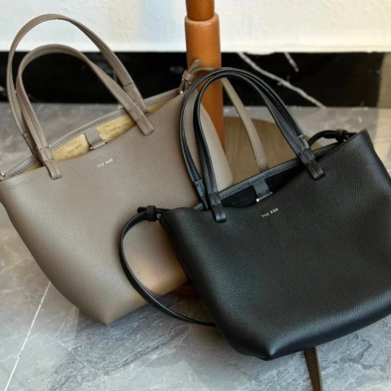 Kakobuy spreadsheet The Row bags - The Row Park Tote Pebbled Leather Small Tote Bag product image