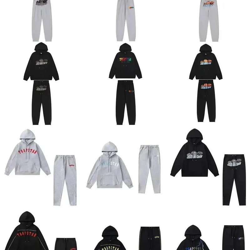 Kakobuy spreadsheet Trapstar tracksuits and sets - Trapstar Decoded Embroidered Logo Tracksuit Set product image