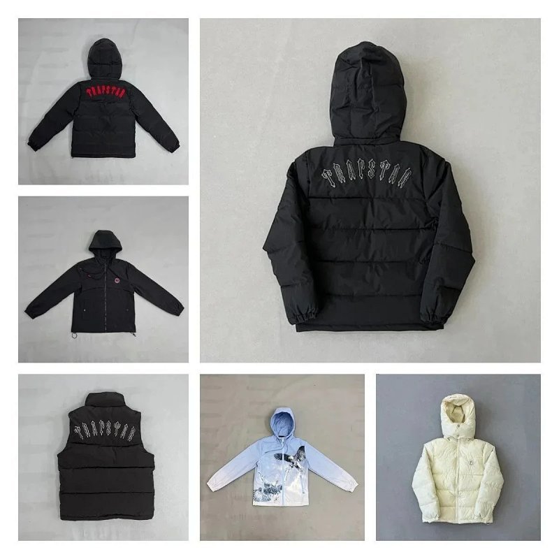 Kakobuy spreadsheet Trapstar hoodies - Trapstar Gothic Logo Hooded Puffer Jacket product image