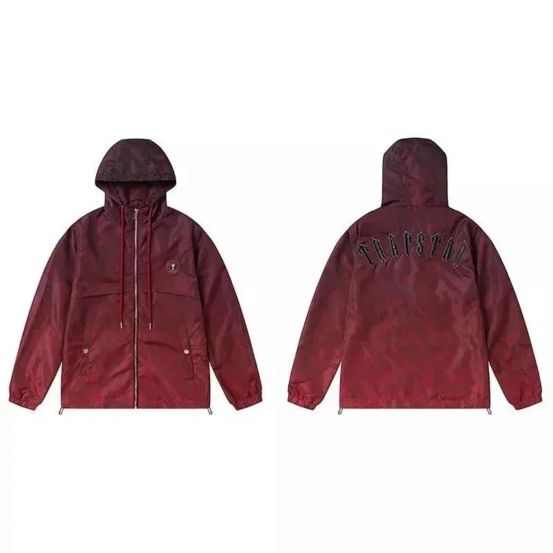 Kakobuy spreadsheet Trapstar jackets - Trapstar Gothic Logo Hooded Windbreaker Jacket product image