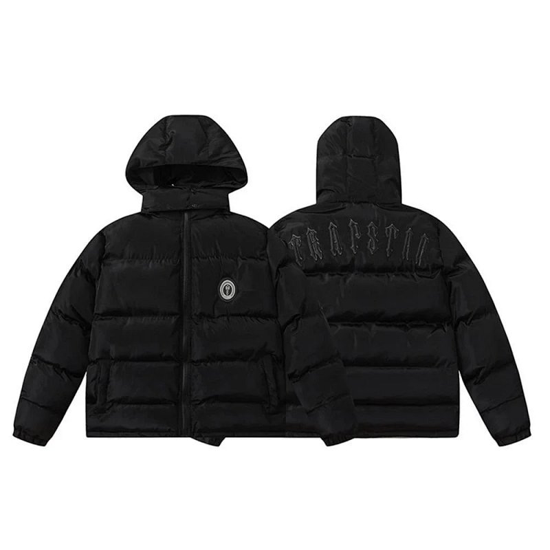 Kakobuy spreadsheet Trapstar jackets - Trapstar Black Hooded Puffer Jacket product image