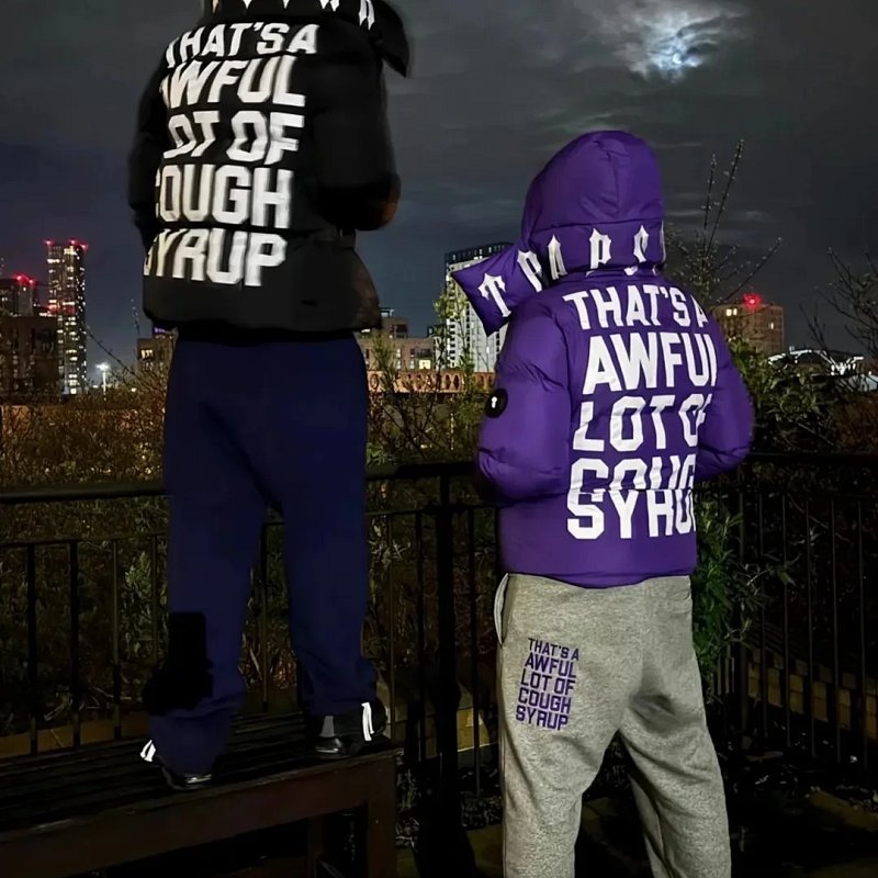 Kakobuy spreadsheet Trapstar jackets - Trapstar Puffer Jacket with Graphic Print product image