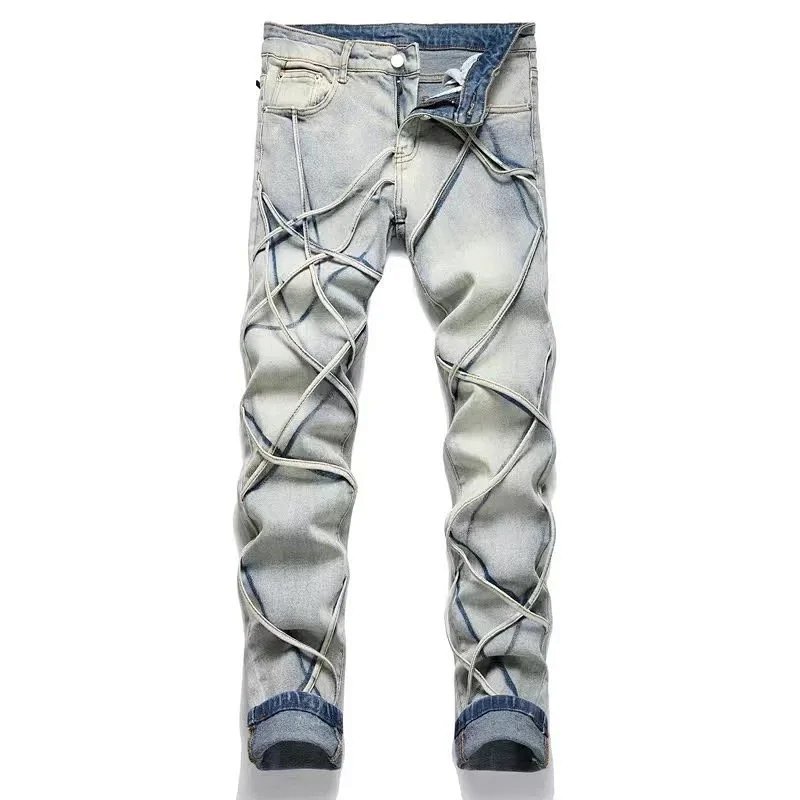 Kakobuy spreadsheet UGG pants - UGG Distressed Patchwork Streetwear Jeans product image