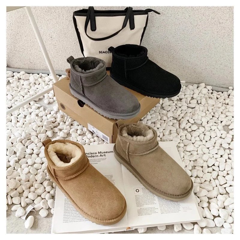 Kakobuy spreadsheet UGG shoes - UGG Classic Ultra Mini Suede Shearling-Lined Ankle Boots product image