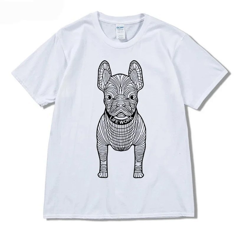 Kakobuy spreadsheet UGG t-shirts - UGG French Bulldog Graphic Print T-Shirt product image