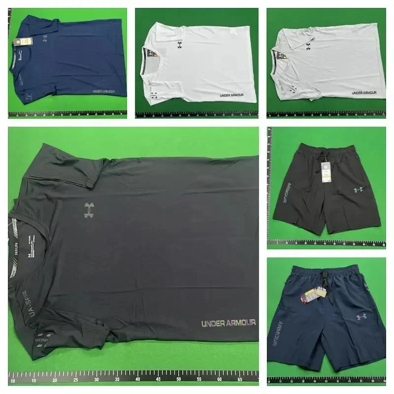 Kakobuy spreadsheet Under Armour pants - Under Armour Solid Color Activewear T-Shirt and Shorts Set product image
