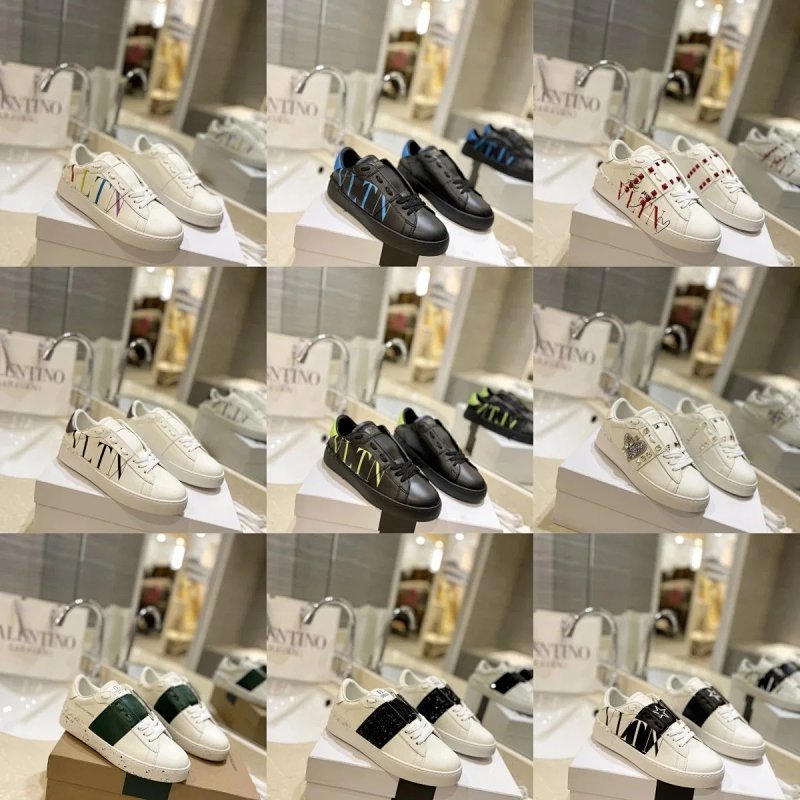 Kakobuy spreadsheet Valentino shoes - Valentino VLTN Assorted Prints and Studded Sneakers product image