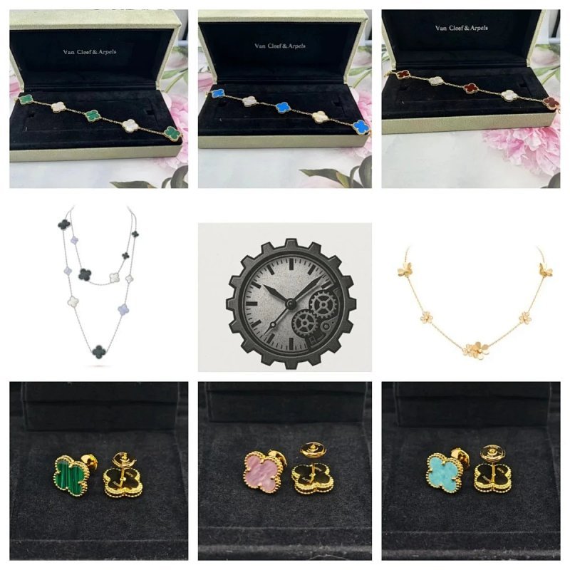 Kakobuy spreadsheet Van Cleef & Arpels accessories - Van Cleef & Arpels Alhambra Clover Jewelry Set product image