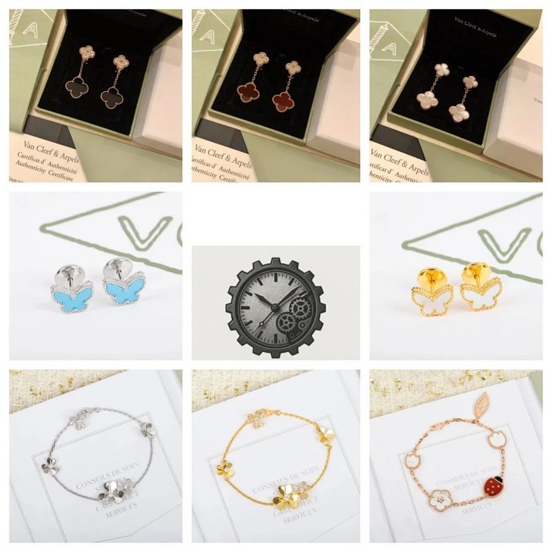 Kakobuy spreadsheet Van Cleef & Arpels accessories - Van Cleef & Arpels Alhambra & Lucky Spring Clover, Butterfly, and Ladybug Motif Jewelry Collection product image