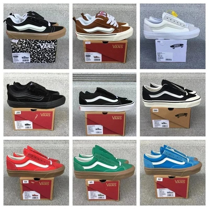 Kakobuy spreadsheet Vans shoes - Vans Knu Skool and Style 36 Multicolor Skate Shoes product image