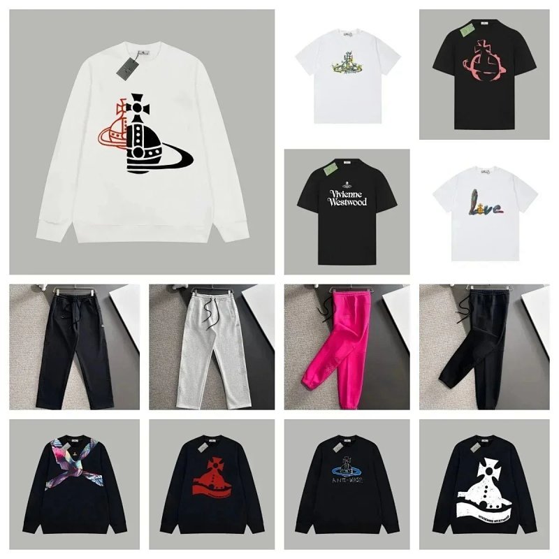 Kakobuy spreadsheet Vivienne Westwood hoodies - Vivienne Westwood Black and White Raglan Orb Logo Long-Sleeve T-Shirt product image