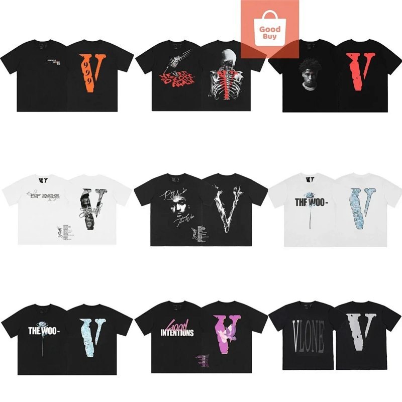 Kakobuy spreadsheet Vlone t-shirts - Vlone Graphic Print Short-Sleeve T-Shirt product image