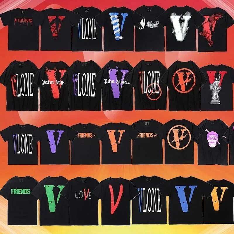 Kakobuy spreadsheet Vlone t-shirts - VLONE Graphic Print T-Shirt product image