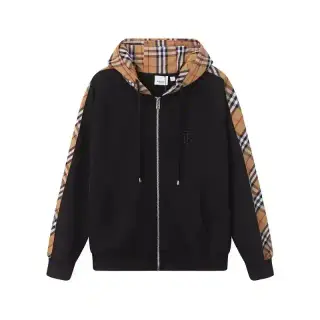 Kakobuy Spreadsheet Produktbild Burberry hoodies - Burberry Zip-Up Hoodie mit Karofutter