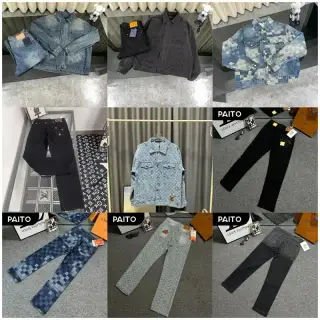 Zdjęcie produktu Kakobuy Spreadsheet Louis Vuitton pants - Kurtki i jeansy Louis Vuitton - rozne style