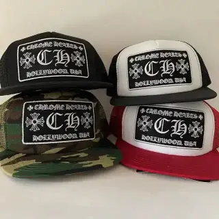 Kakobuy spreadsheet Chrome Hearts headwear - Chrome Hearts CH Hollywood Patch Mesh Trucker Hat product image